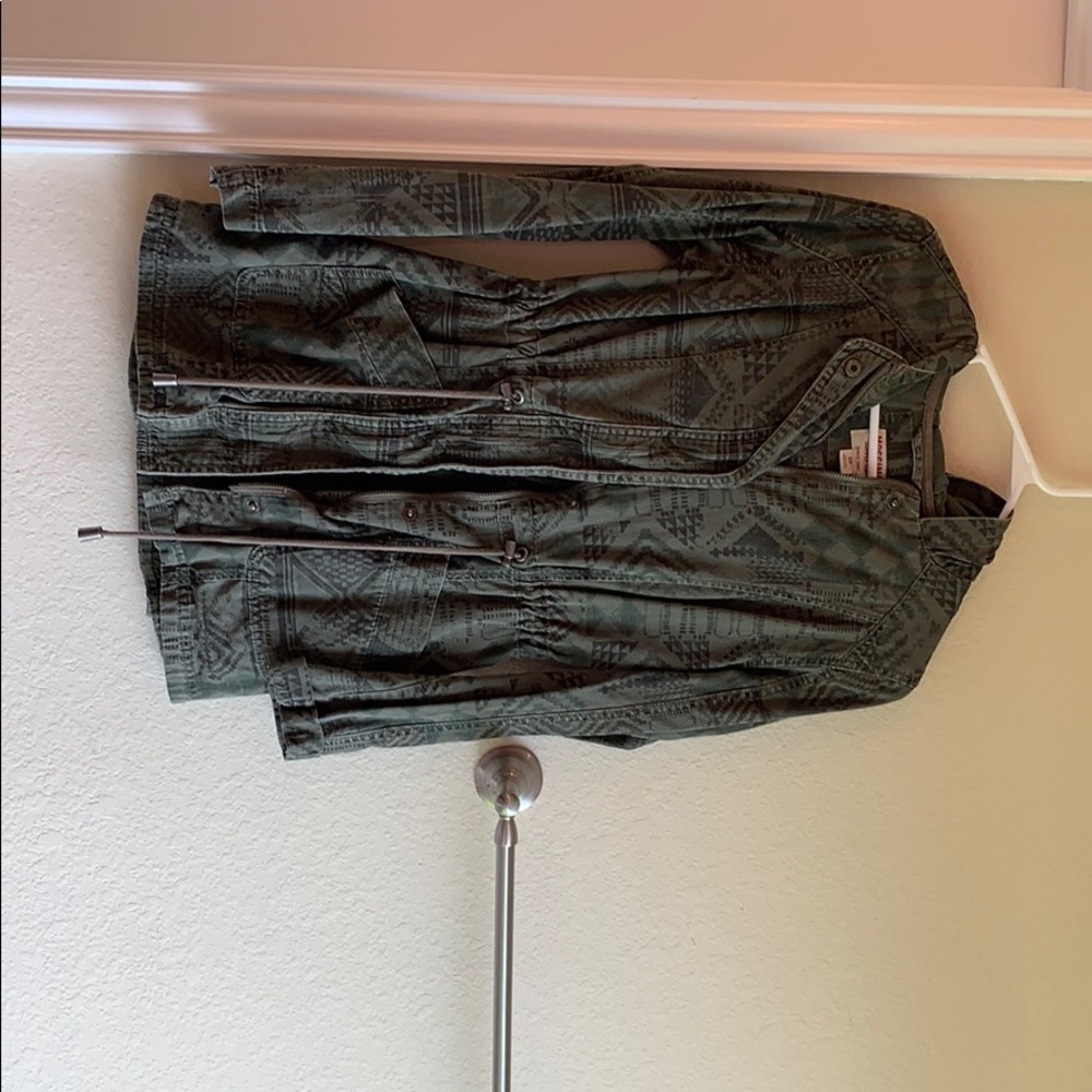Green jacket